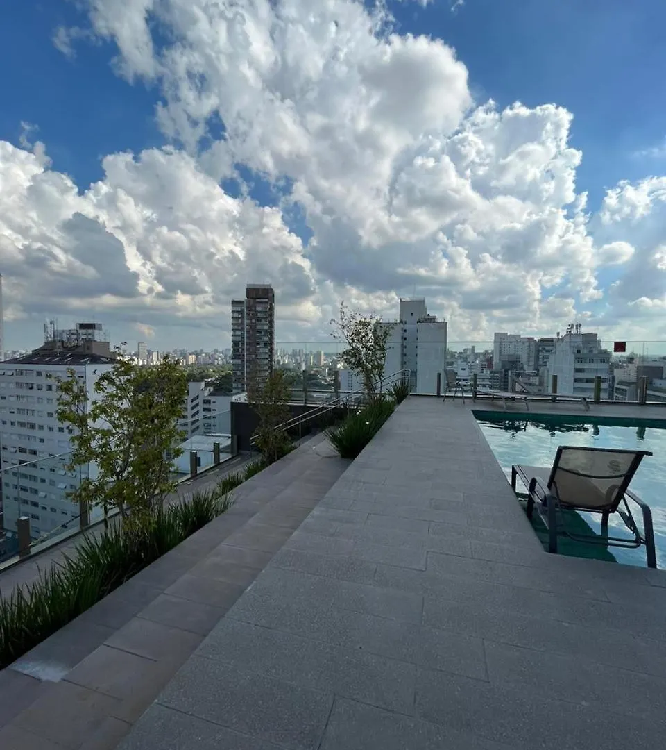 Flat Deluxe Ampla Varanda - Vn Capote Reboucas Jardins São Paulo Brasilien